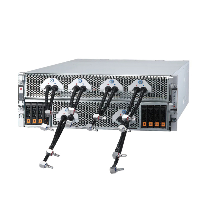 Supermicro超微AS -4125GS-TNRT 4U8卡GPU服务器双路AMD EPYC 9654 CPU处理器